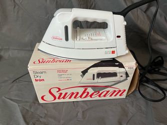 Used Sunbeam steam and dry iron