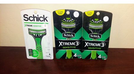 Schick Disposable Razors Bundle- X Streets Ray/Higley