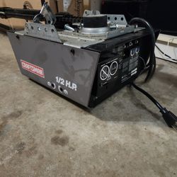 Craftsman Garage Door 1/2 In Good Condition 