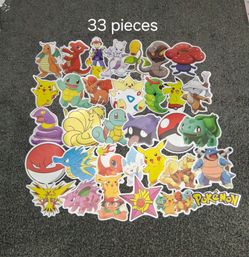 Pokémon Stickers Each $5