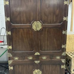 Antique Liquor Cabinet 