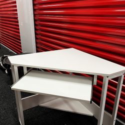 ODK Corner Desk Steel Frame for Workstation with Smooth Keyboard Tray