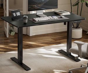 NEW Electric Standing Desk, Adjustable Height, Stand Up Desk, 48x24 W/ 4 Memory Presets !