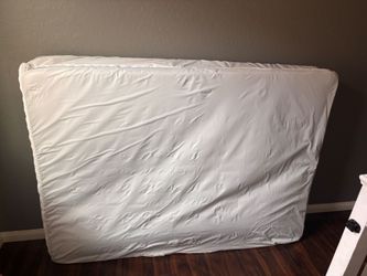 Full Mattress boxspring bed and frame