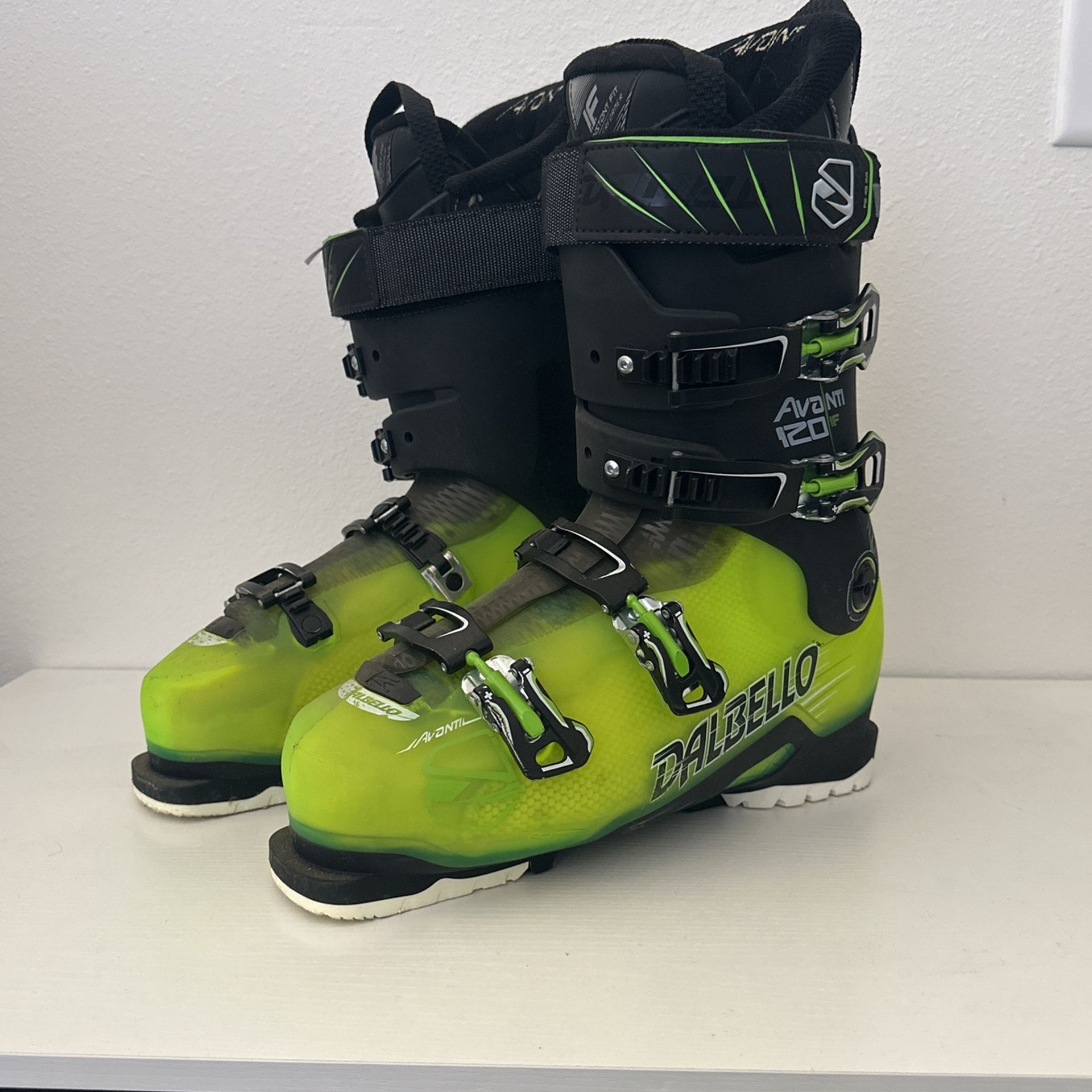 DALBELLO AVANTI 120 IF SKI BOOTS MEN SIZE 29.5 / 13