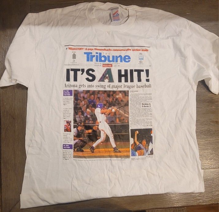 Vintage 90's Diamondbacks Baseball Tee