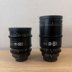 Sigma Cine High-Speed Zoom Lens Set