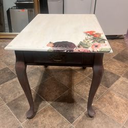 Vintage End Table 