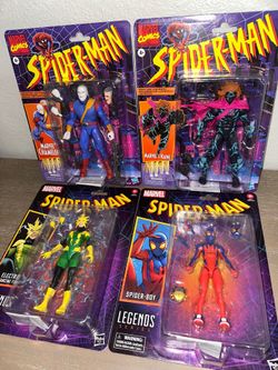 Marvel legends Spider-Man retro lot