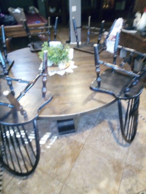 Real Wood Dining Table