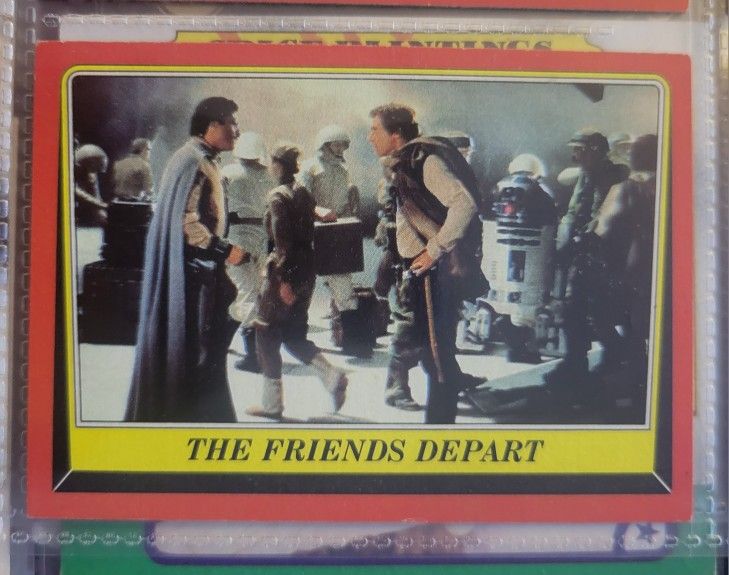 1980 Topps Star Wars Empire Strikes Back #65 The Friends Depart Card