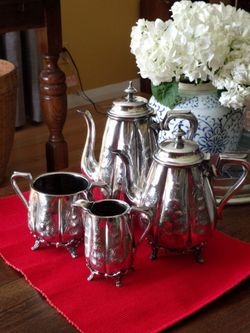 Silver Plated Coffee and Tea Set