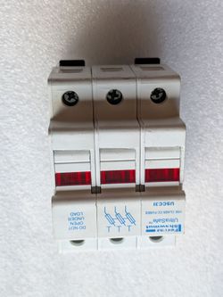 Ferraz Shawmut UltraSafe USCC31 3-Pole Fuse Holder