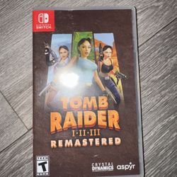 Tomb Raider 1-3 Switch