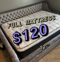 Full Size Bamboo Mattress 12in