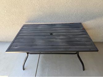 Metal Patio Table