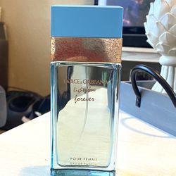 Dolce & Gabbana Light Blue Forever Perfume 100ml 3.3 Oz Spray Bottle