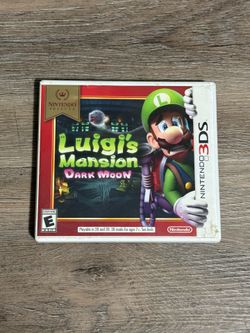 Luigi mansion dark moon 3ds