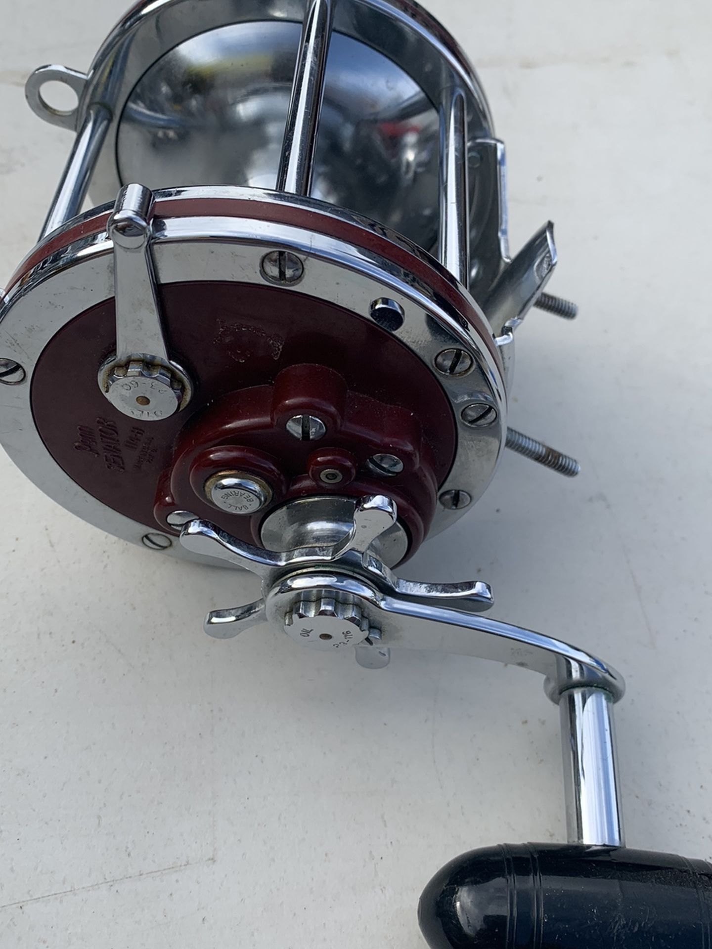 VINTAGE PENN 114H 6/0 HI-GEAR RATIO SENATOR REEL