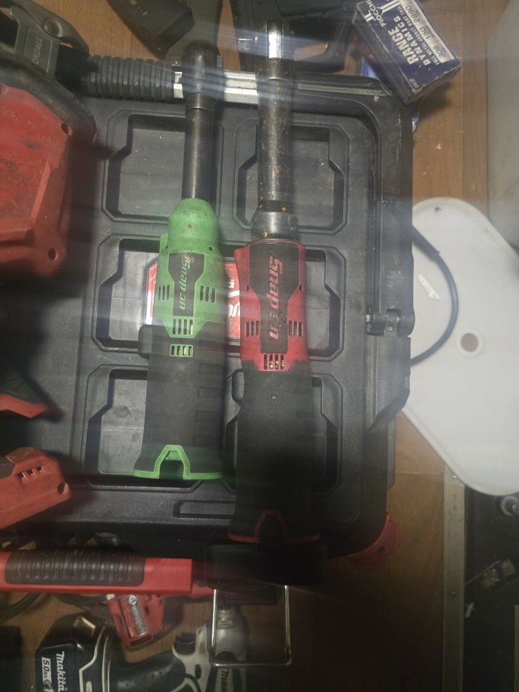 Snap On Long Neck Ratchets 1/4and 3/8