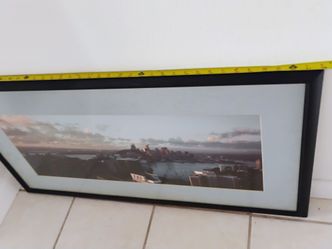 Moving sale, Must sell: Framed Sydney Skyline Panoramic Print