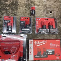 Milwaukee M12 Batteries 