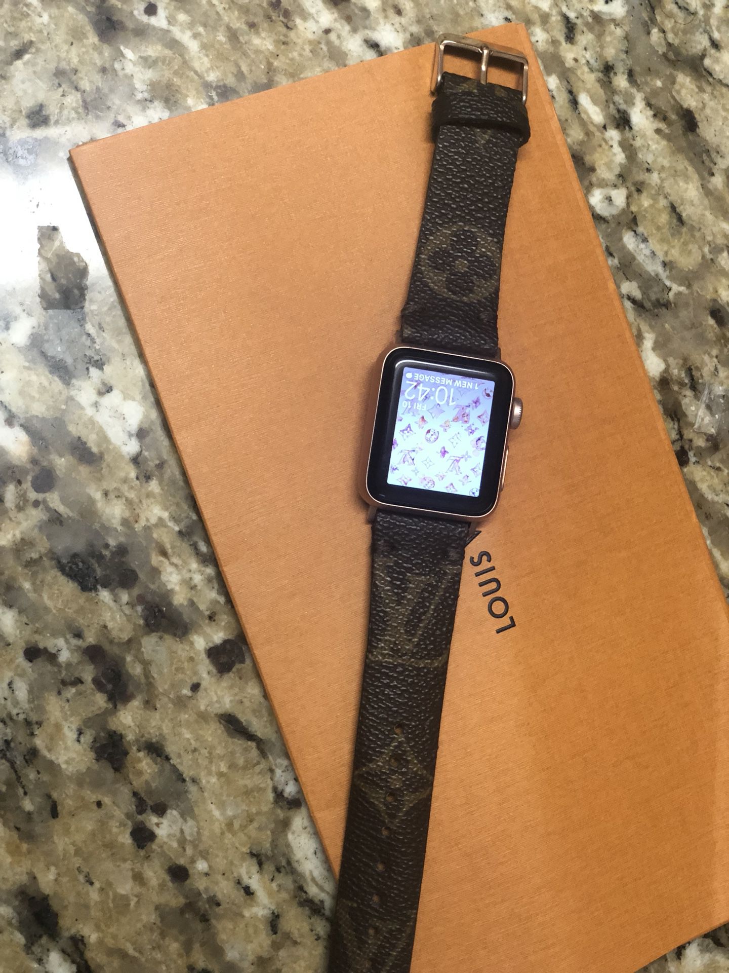 Louis Vuitton Apple Watch Band 38MM for Sale in Fort Worth, TX