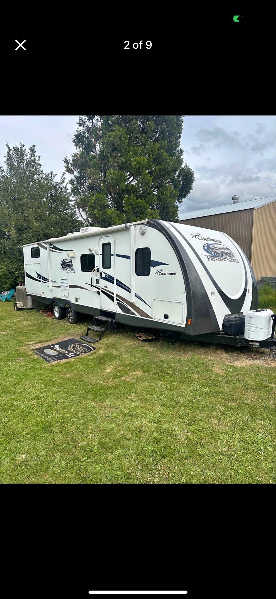 Freedom Express- Liberty Edition 2013 Travel trailer & bunkhouse