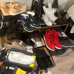 Louis Vuitton Collection Of Sneakers 