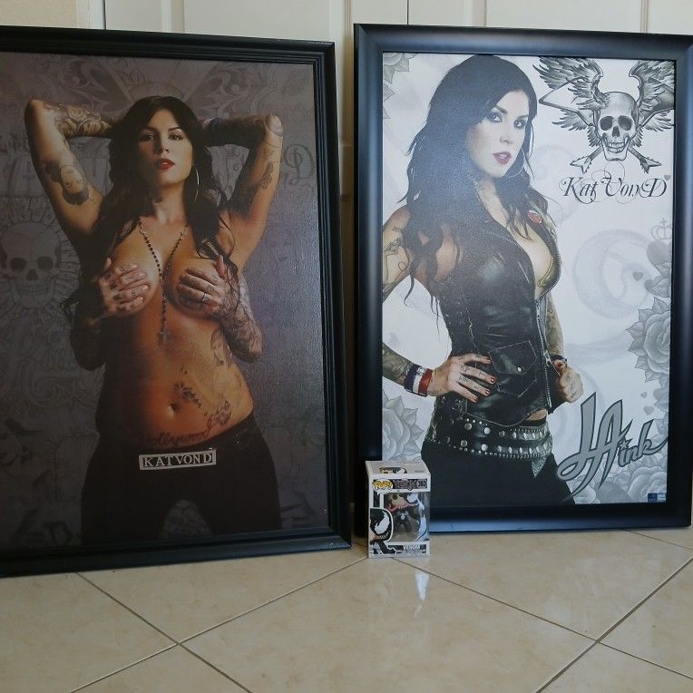 Kat Von D Framed Posters