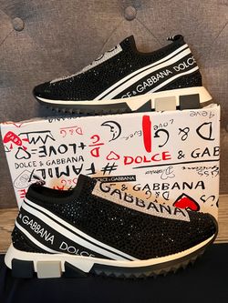 Dolce Gabbana black all diamond