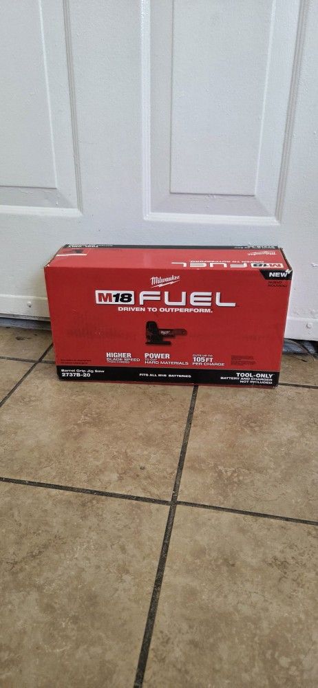 MILWAUKEE M18 VT FUEL BRUSSELS JIGSAW TOOL ONLY