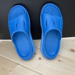 HOKA Ora Recovery Slide 3 Blue Women’s Size 6 Comfort Cushion Sandals