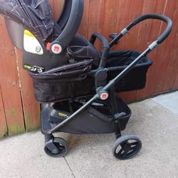 2 In 1 Stroller & Baby Carrier 