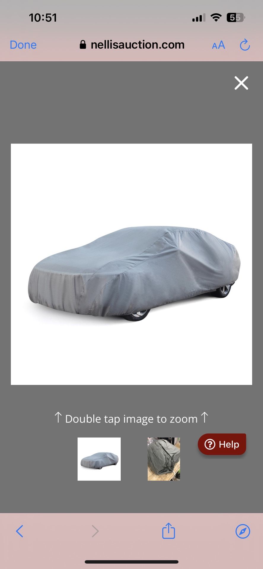 Season Guard Car Cover Dirtproof, Waterproof, Breathable, Snow Dustproof, Indoor And Limited Outdoor Car Covers Fits Sedans Up To 185", Gray