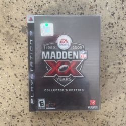 2009 Madden Collectors Edition. PS3