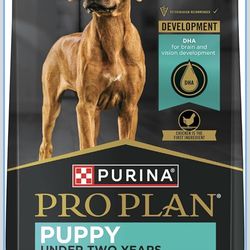 Purina Pro Plan Large Breed Dry Puppy Food, Chicken and Rice Formula - 47 lb. Bag