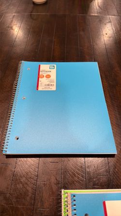 1 subject notebook