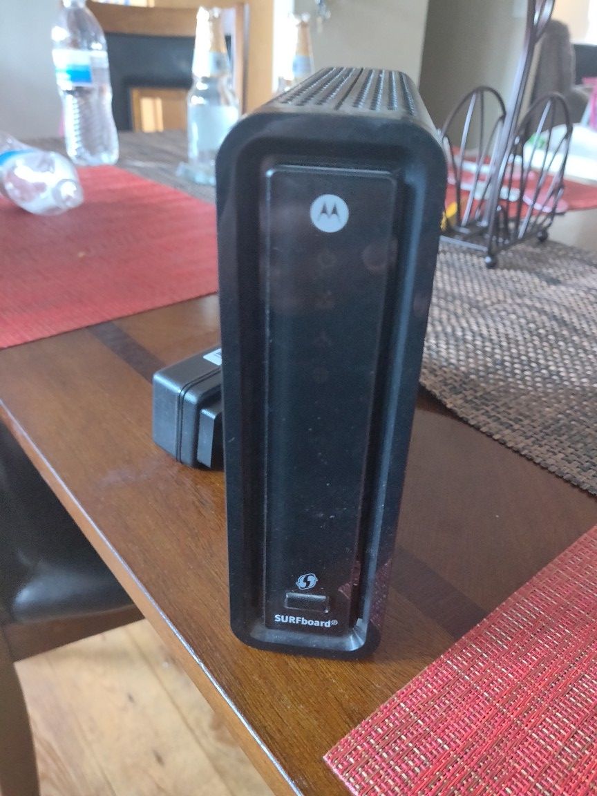 Motorola sbg6580 modem / router