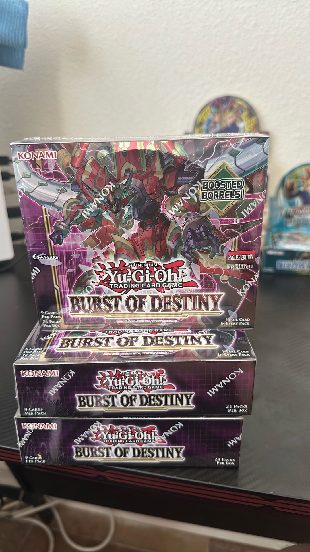 Yu-Gi-Oh! Booster Display „Burst Of Destiny“ – 100 Neue Karten, Inkl. Borrel- & Destiny Hero-Monster