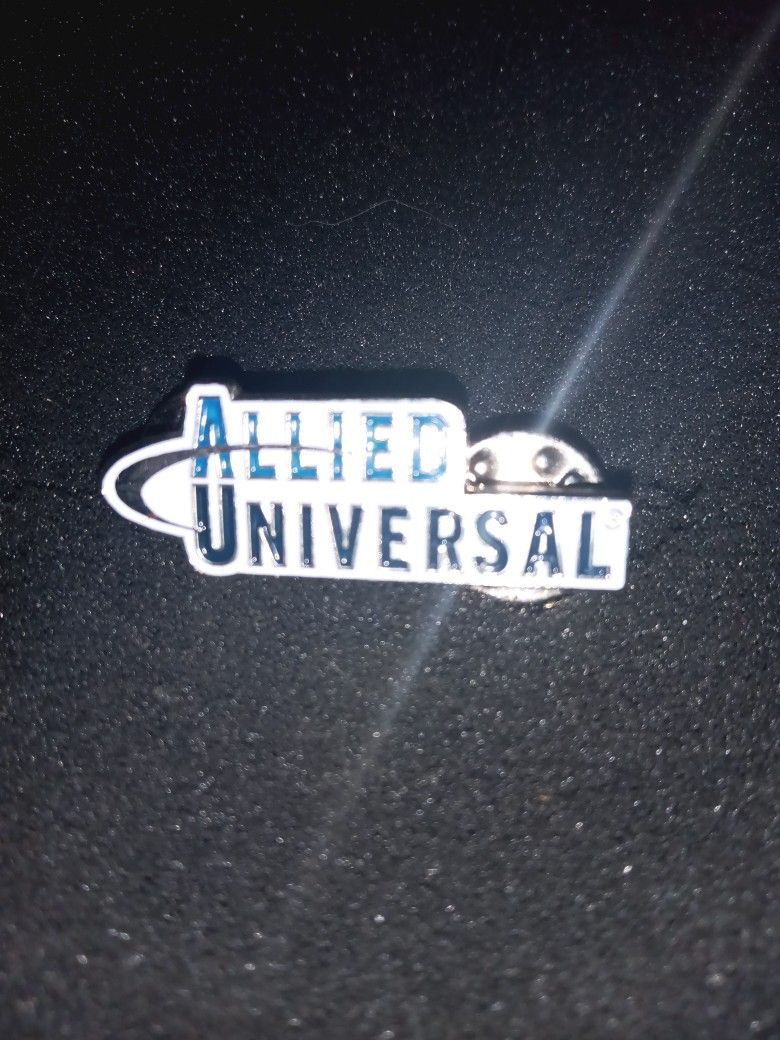 Vintage Allied Universal Lapel Pin