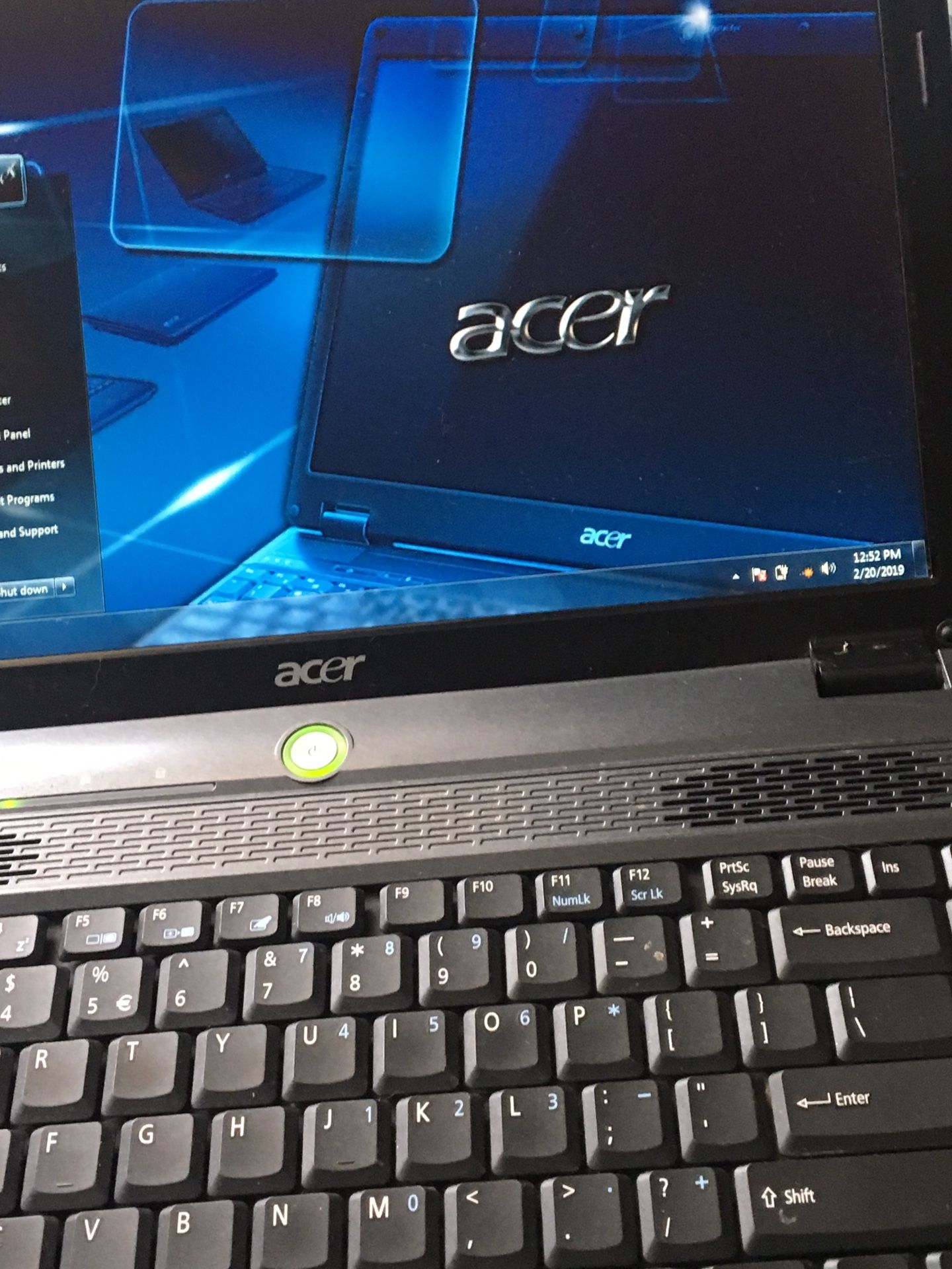 14 inches acer windows 120 GH hardrive GB memory ram