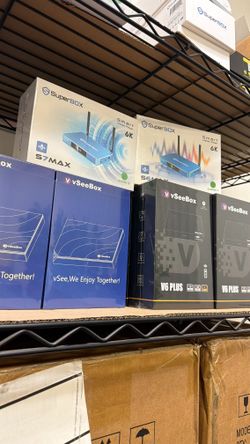 VSee Box V6 Max V See Box V6 Plus Superbox S7 Max Super Box S6 Max - Android Player Deals