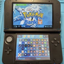 Nintendo Blue 3DS XL - Custom Setup - 64GB