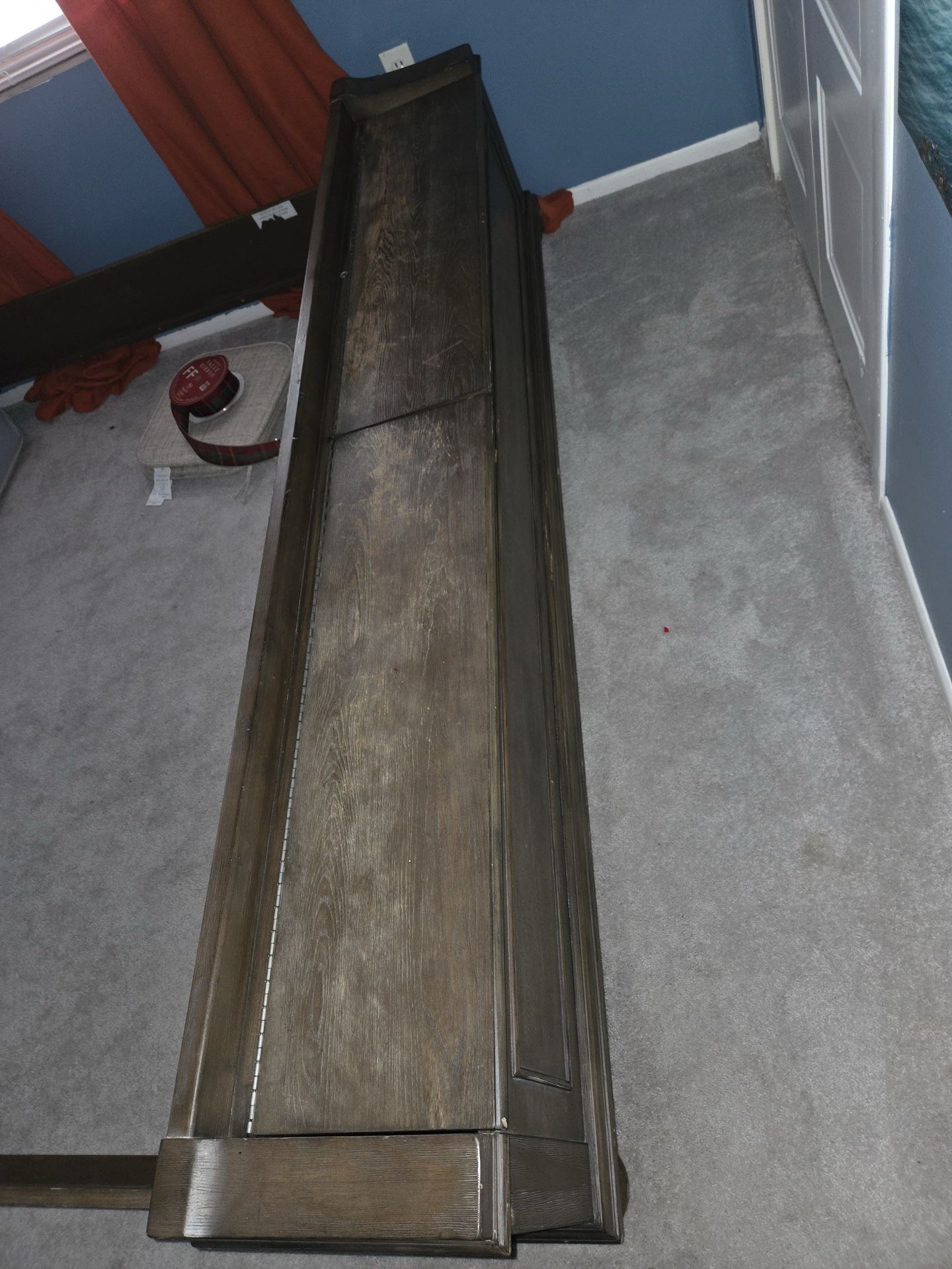 Bed frame set. Wood.