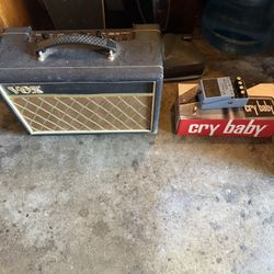 Guitars, Amp And Guitar Pedals. 