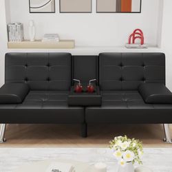 Black Futon  Like New