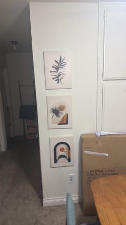 3 Piece Wall Decor $12