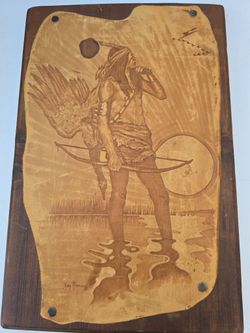 Native American Leather Art By Kay Homan