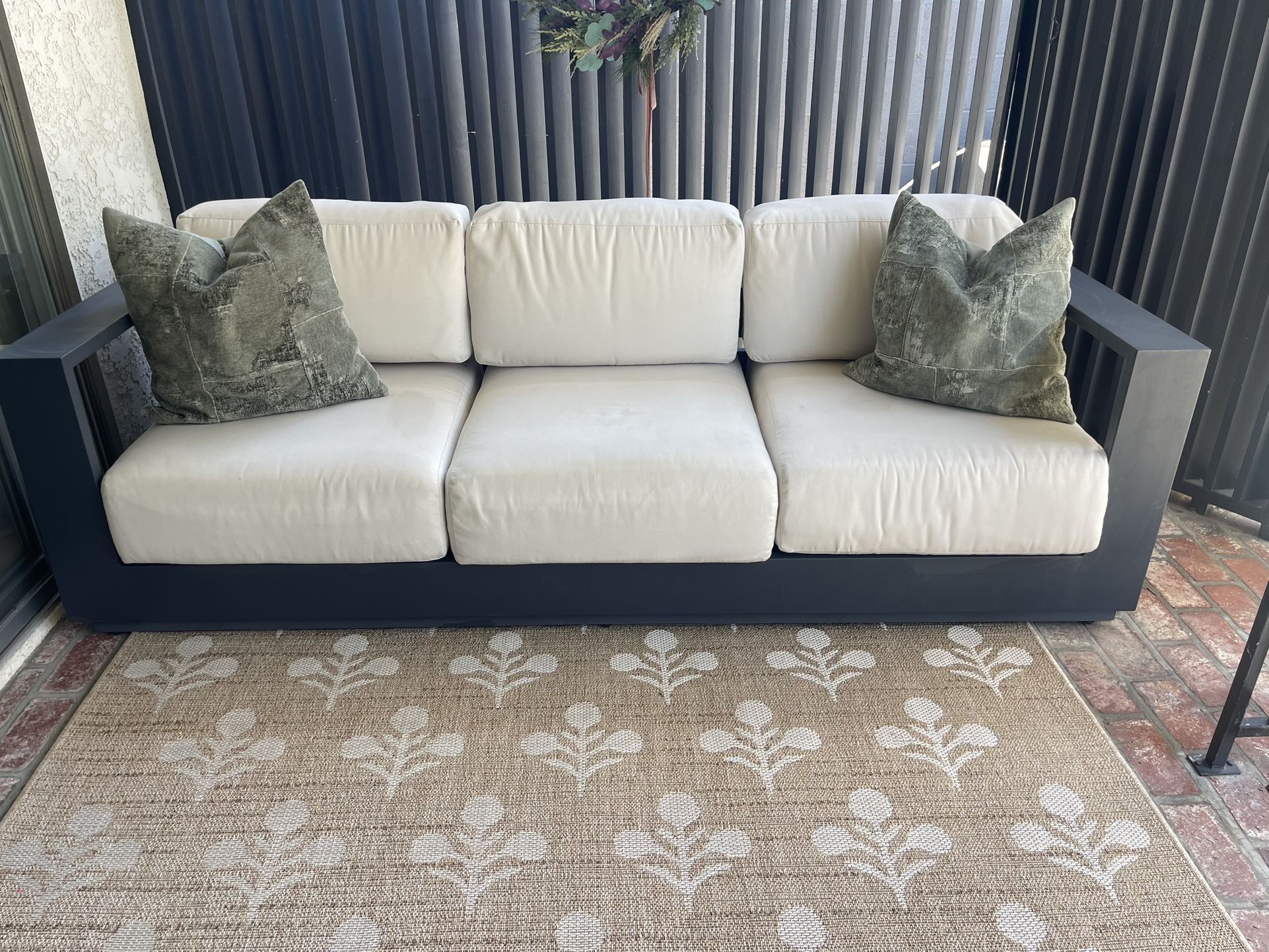Outdoor Aluminum Sofa